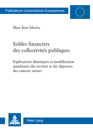 SOLDES FINANCIERS DES COLLECTIVITES PUBLIQUES