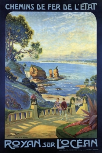 AFFICHE ROYAN N° 2 - ROYAN SUR L'OCÉAN