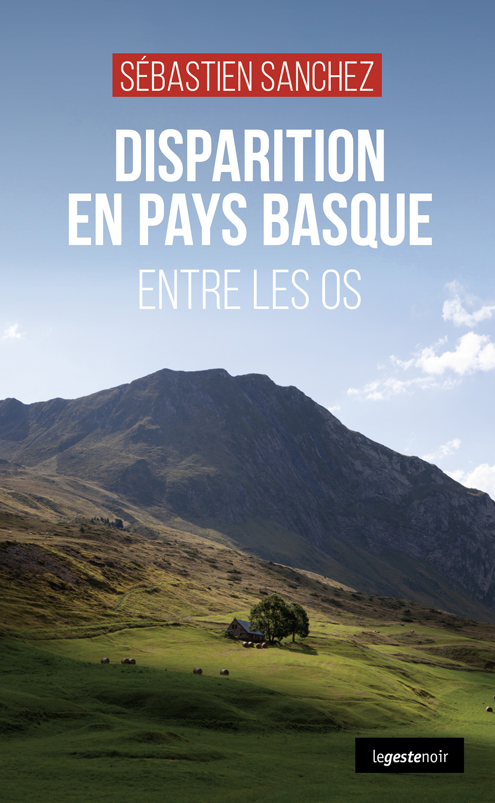 DISPARITION EN PAYS BASQUE  - ENTRE LES OS (COLL. GESTE NOIR)