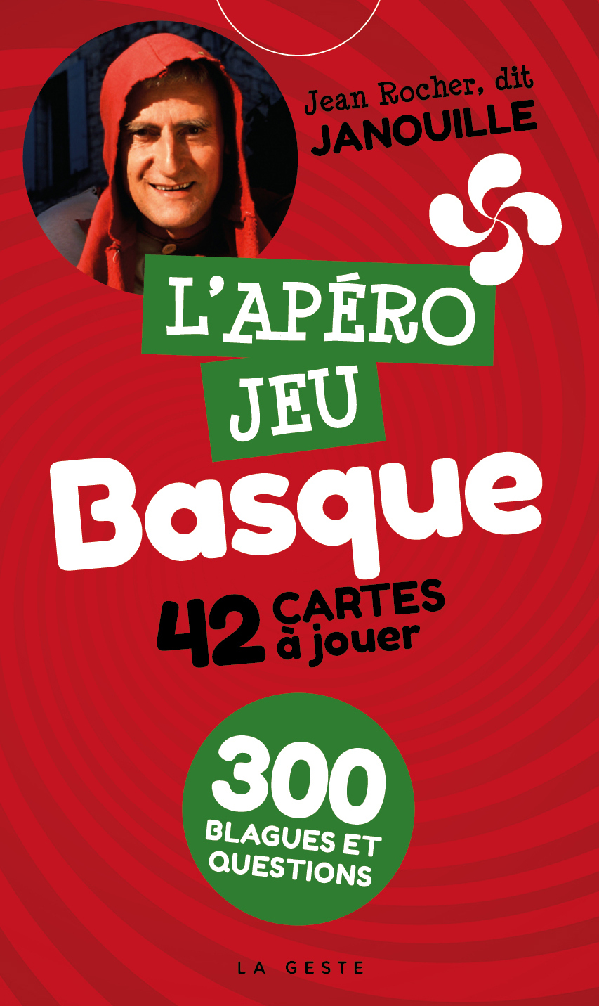 APERO JEU  - BASQUE  - 42 CARTES A JOUER (GESTE) REEDITION