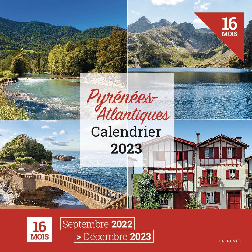 CALENDRIER 2023 - PYRÉNÉES-ATLANTIQUES
