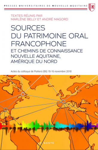 SOURCES DU PATRIMOINE ORAL FRANCOPHONE