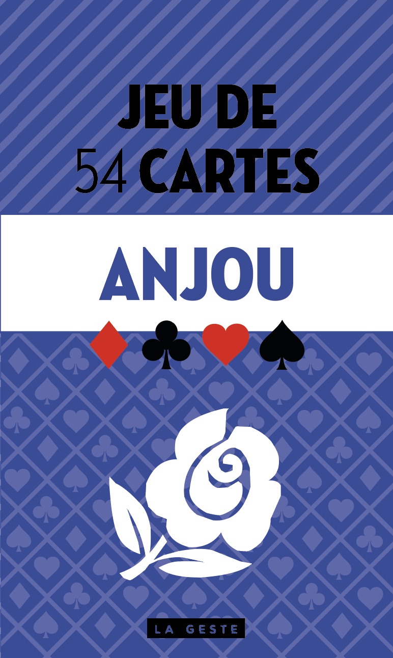JEU DE 54 CARTES - L'ANJOU