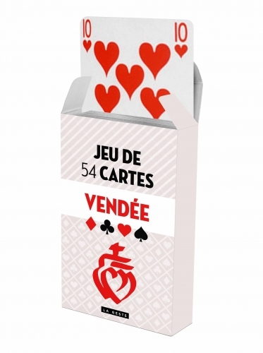 JEU DE 54 CARTES - VENDEE (TVA 20%)