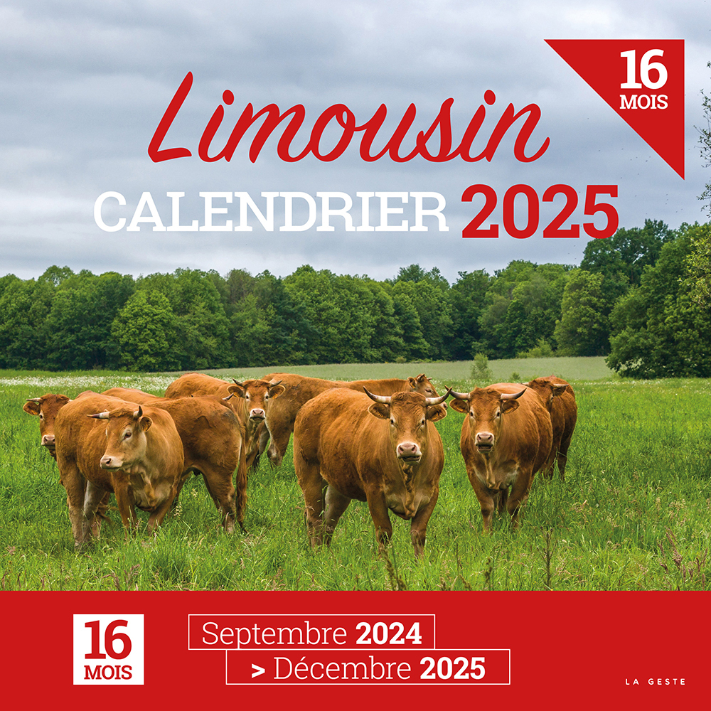 CALENDRIER 2025 - LIMOUSIN (GESTE)
