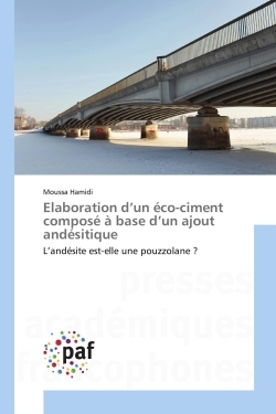 Elaboration d'un éco-ciment composé à base d'un ajout andésitique