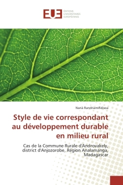 Style de vie correspondant au developpement durableen milieu rural