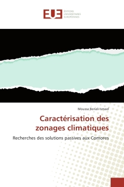 Caracterisation des zonages climatiques