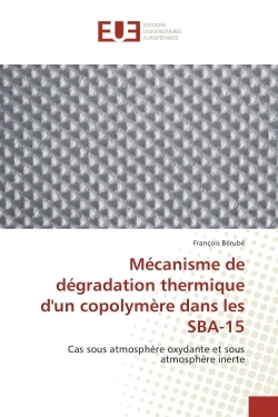 Mecanisme de degradation thermique d'un copolymere dans les SBA-15