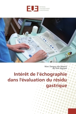 Intérêt de l'échographie dans l'évaluation du résidu gastrique