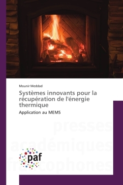 systemes innovants pour la recuperation de l'energie thermique