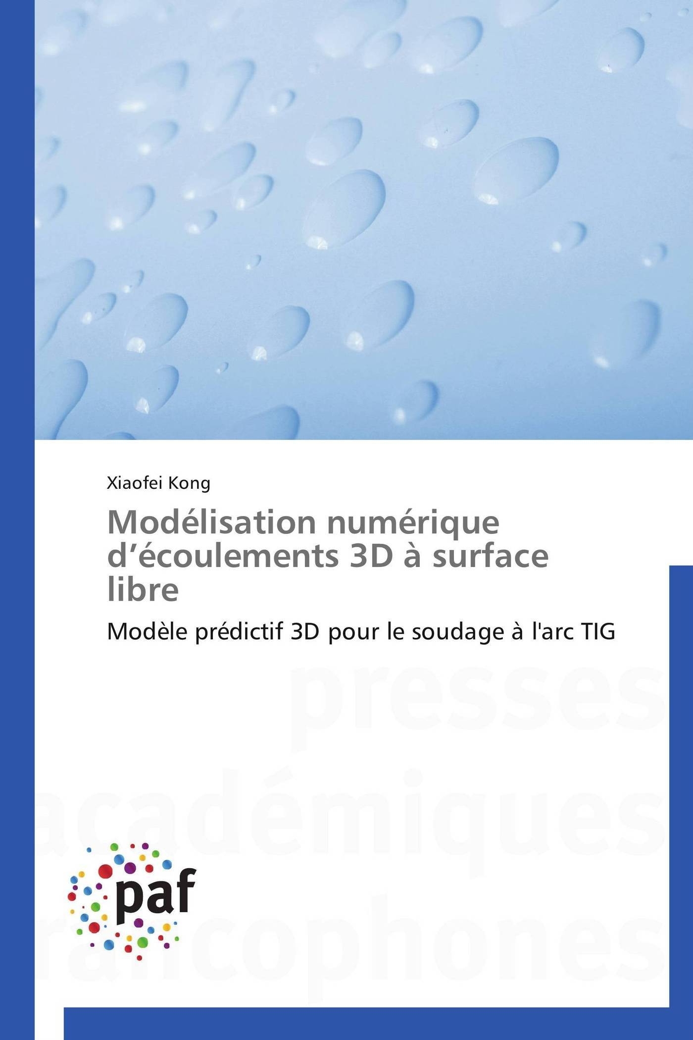 Modélisation numérique d écoulements 3d à surface libre