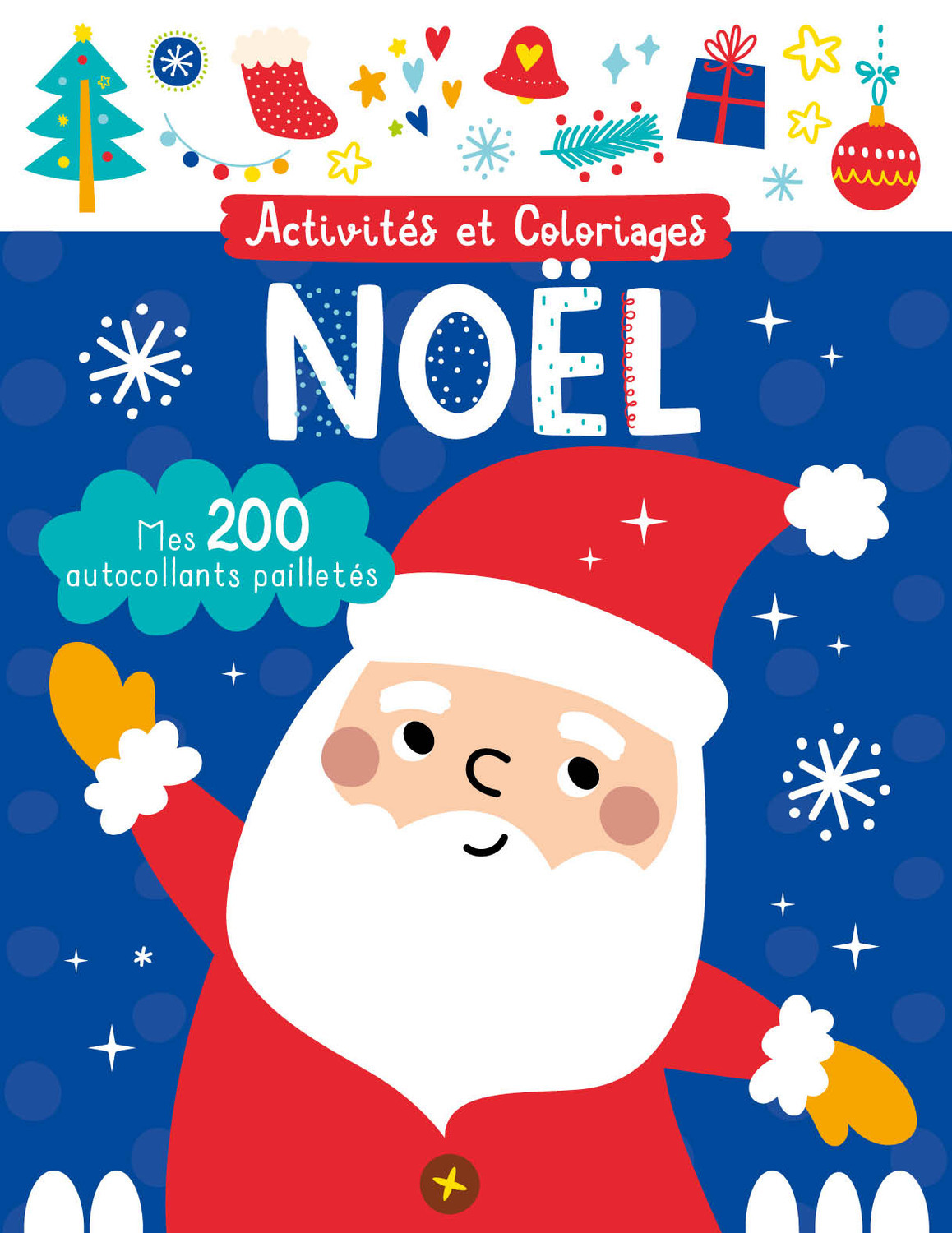 MES AUTOCOLLANTS PAILLETÉS - NOËL