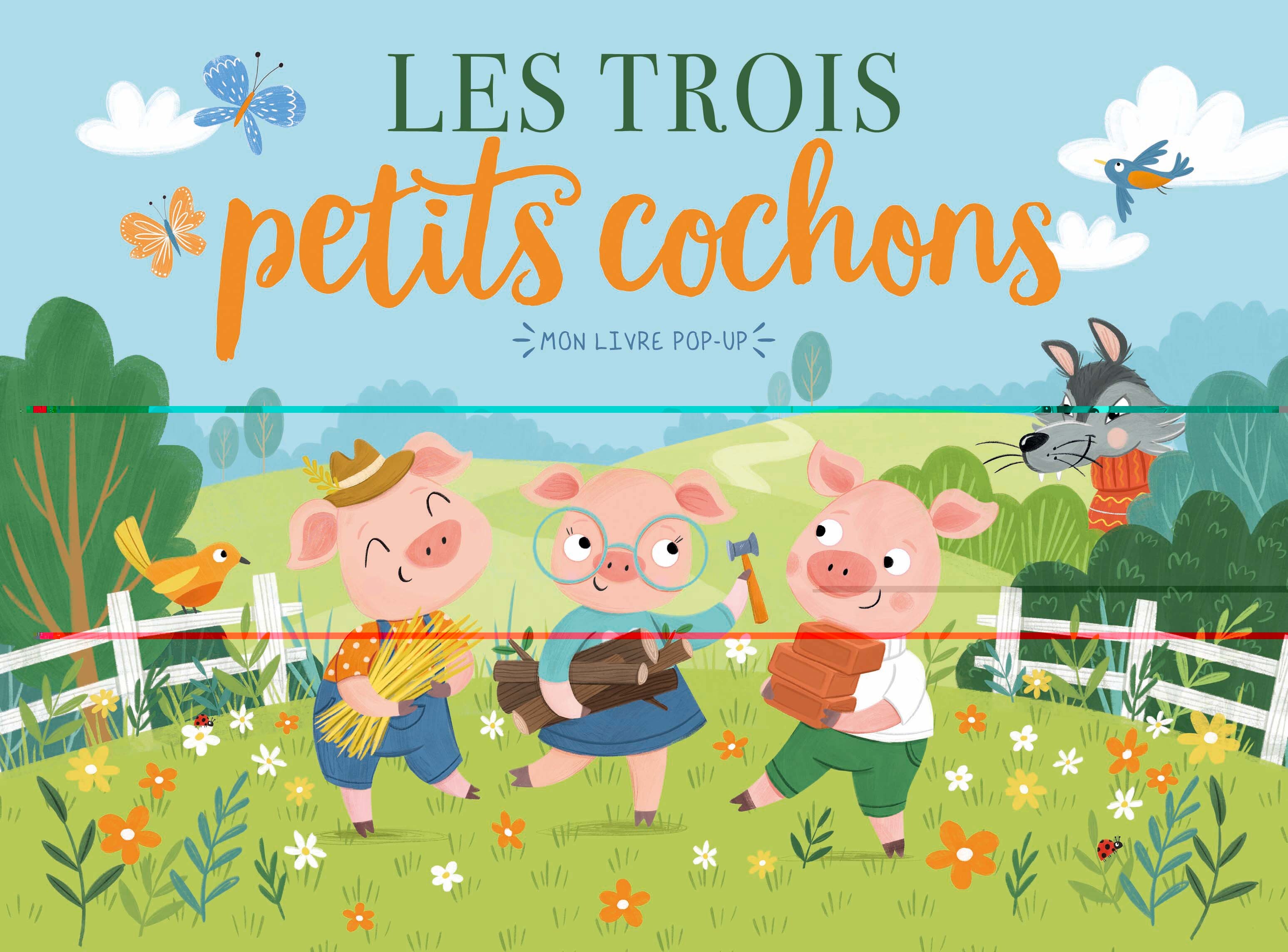 MON LIVRE POP-UP - LES TROIS PETITS COCHONS