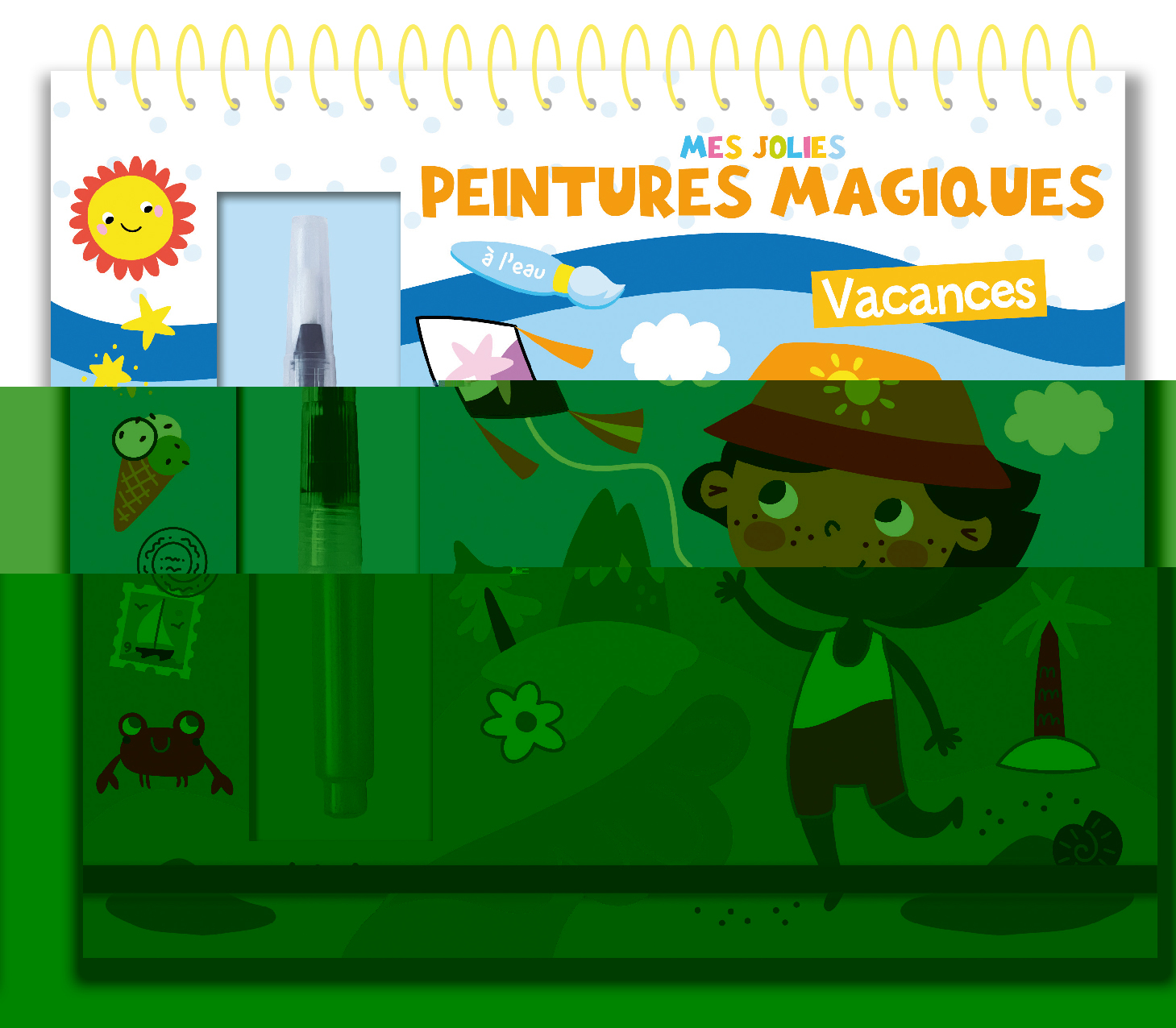 MES JOLIES PEINTURES MAGIQUES - VACANCES DE P'TIT LOUP