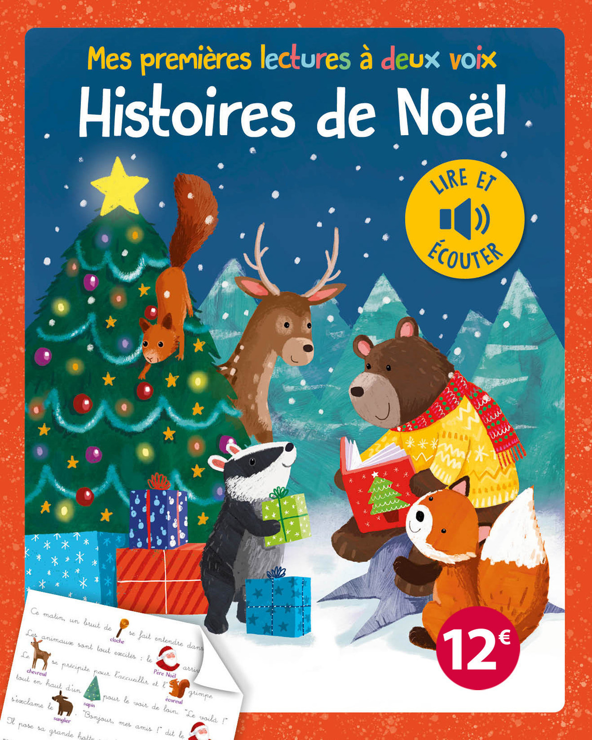 MES PREMIERES LECTURES À DEUX VOIX - MES PREMIÈRES LECTURES À DEUX VOIX - HISTOIRES DE NOËL