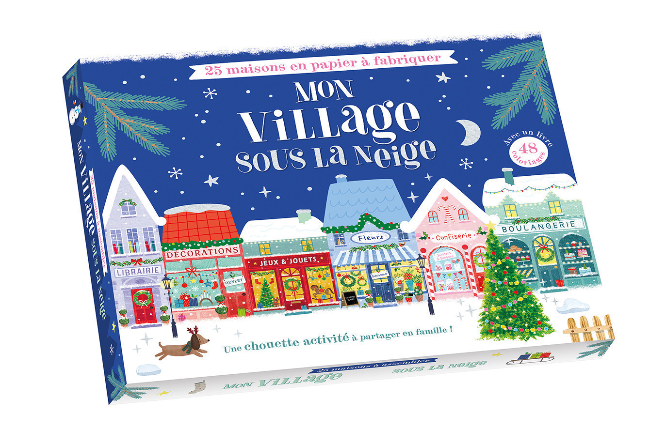 MON VILLAGE DE NOEL - 25 MAISONS EN PAPIER A FABRIQUER