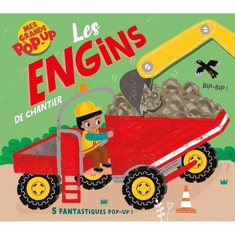 Mes grand pop-up - Les engins de chantier