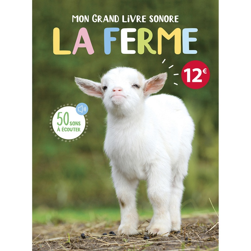 Mon grand livre sonore - La Ferme