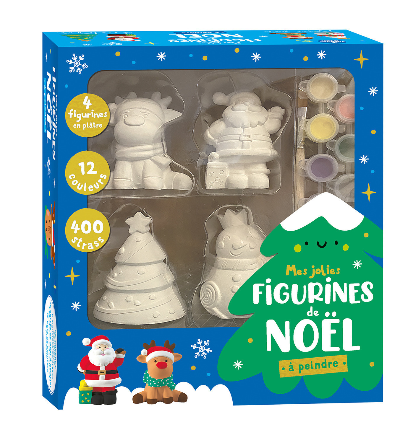 MES JOLIES FIGURINES DE NOËL A PEINDRE