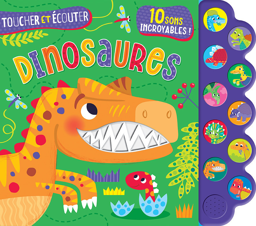 Toucher et écouter - Dinosaures