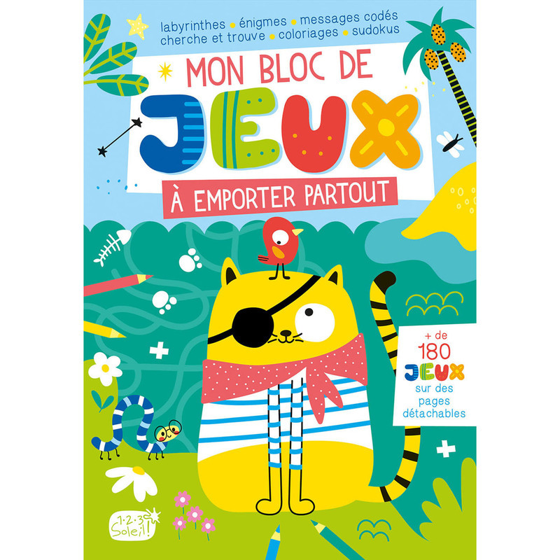 Mon bloc de jeux à emporter partout