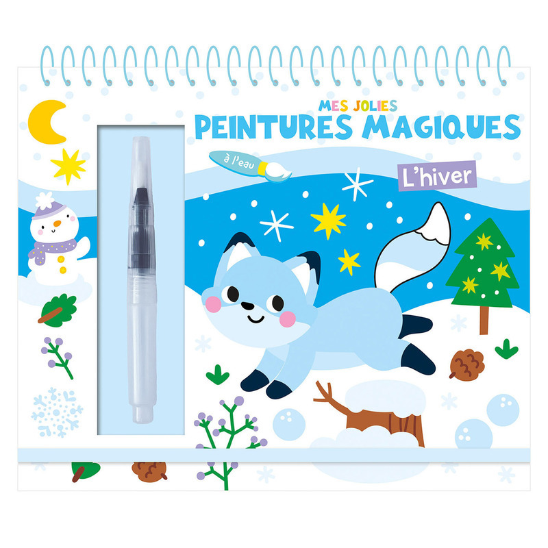 Mes jolies peintures magiques - l'hiver