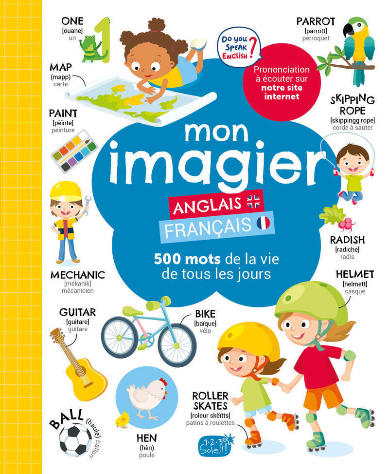 IMAGIER BILINGUE - MON IMAGIER FRANÇAIS-ANGLAIS NE