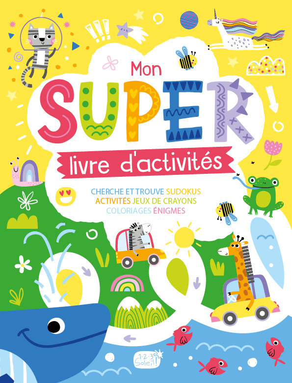MON SUPER LIVRE D'ACTIVITÉS