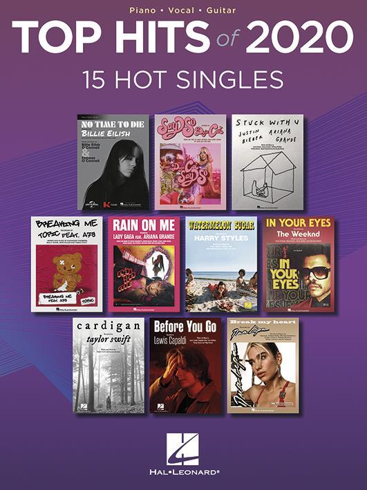 TOP HITS OF 2020 - 15 HOT SINGLES - PIANO, CHANT ET GUITARE