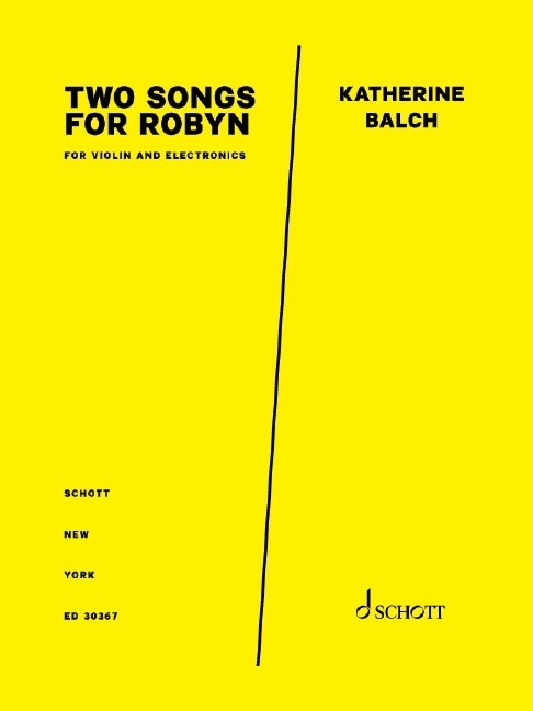 Two Songs for Robyn