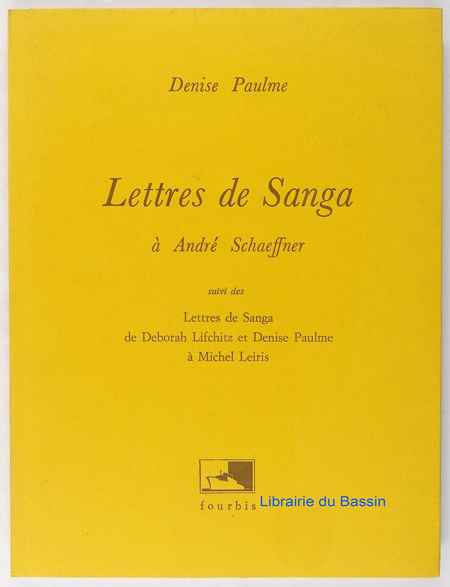 LETTRES DE SANGA