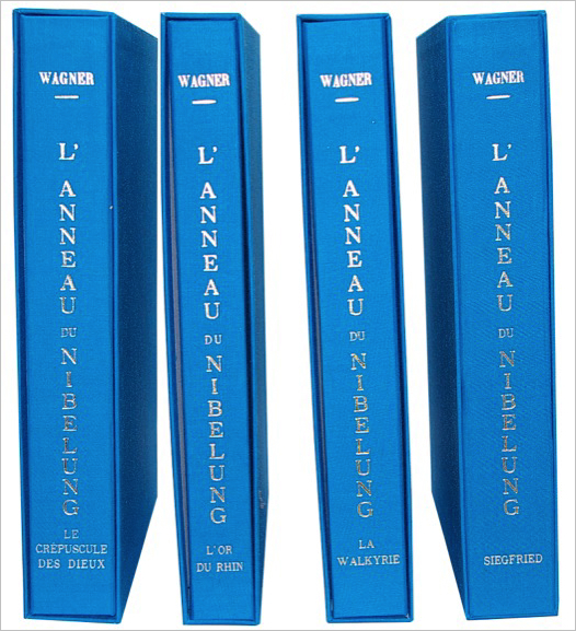 L'Anneau du Nibelung (4 volumes)