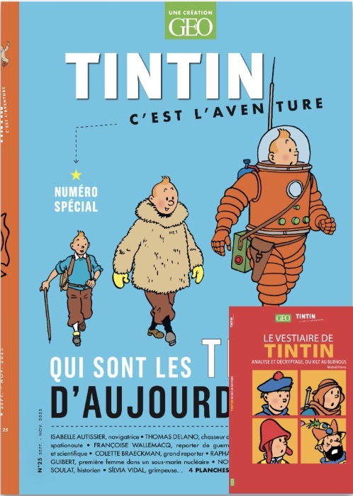 Tintin c'est l'aventure n°25 - Qui sont les Tintin d'aujourd'hui ? - Offre jumelée