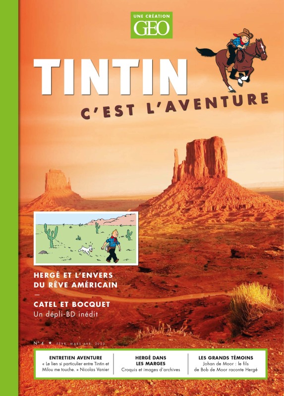 Tintin c'est l'aventure n°4 - Hergé et l'envers du rêve américain