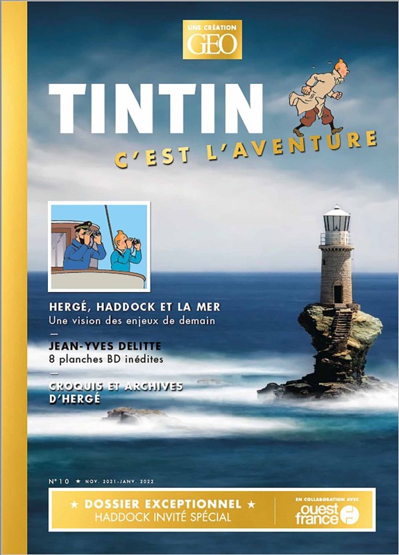 Tintin c'est l'aventure n°10 - Hergé, Haddock et la mer