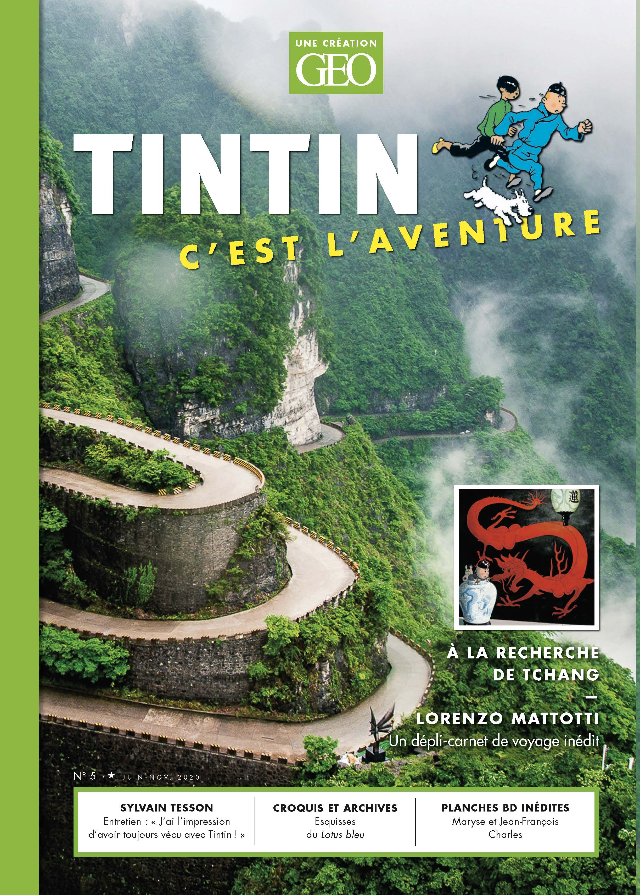 Tintin c'est l'aventure n°5 - A la recherche de Tchang