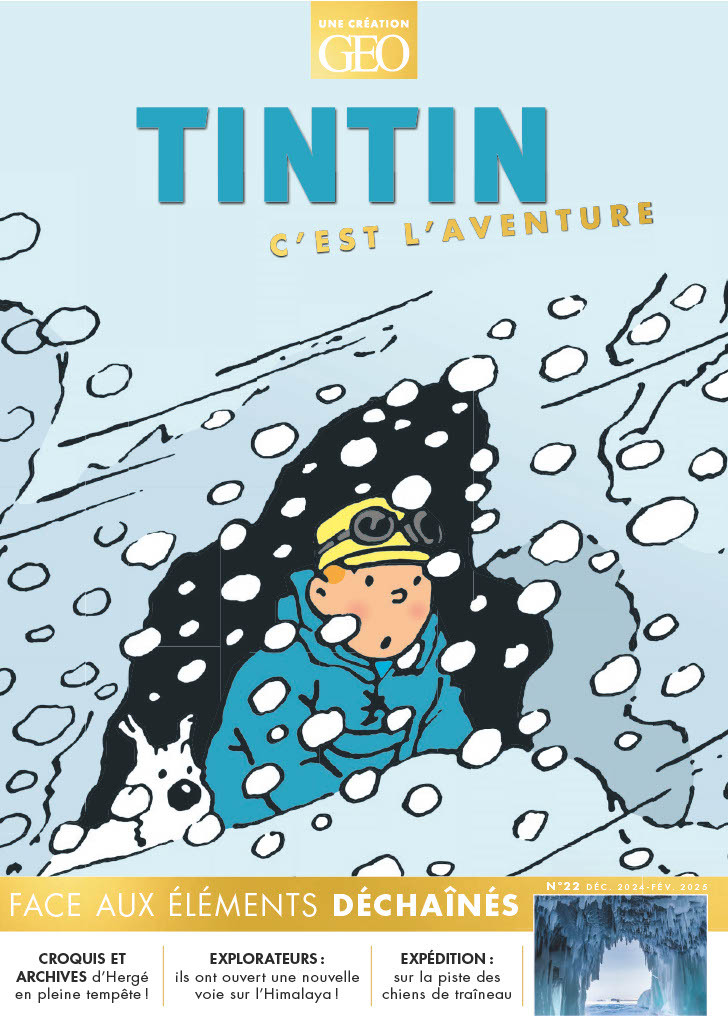 Tintin c'est l'aventure n°22 - Face aux élèments déchaînés