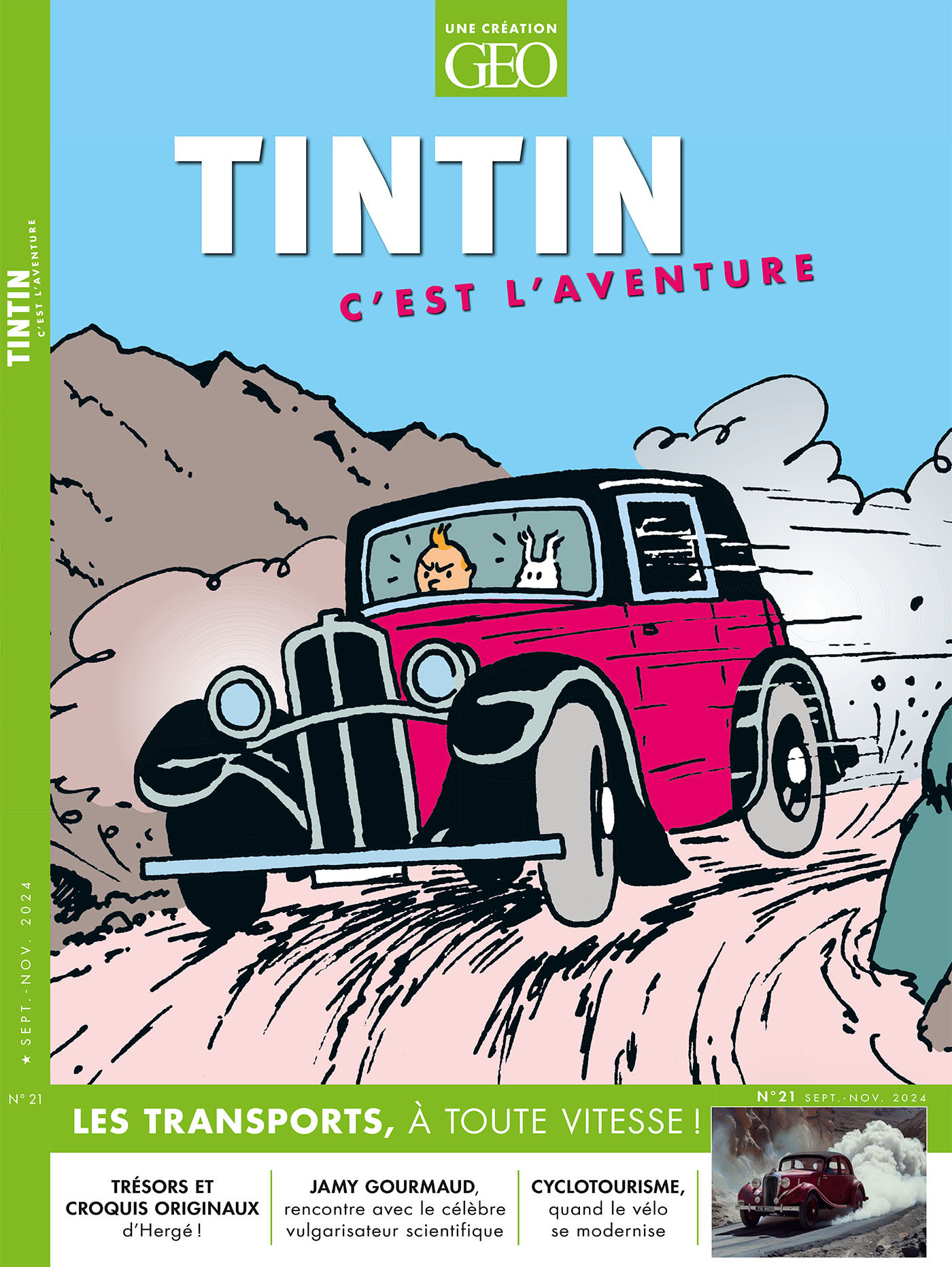 Tintin c'est l'aventure n°21 - Les transports