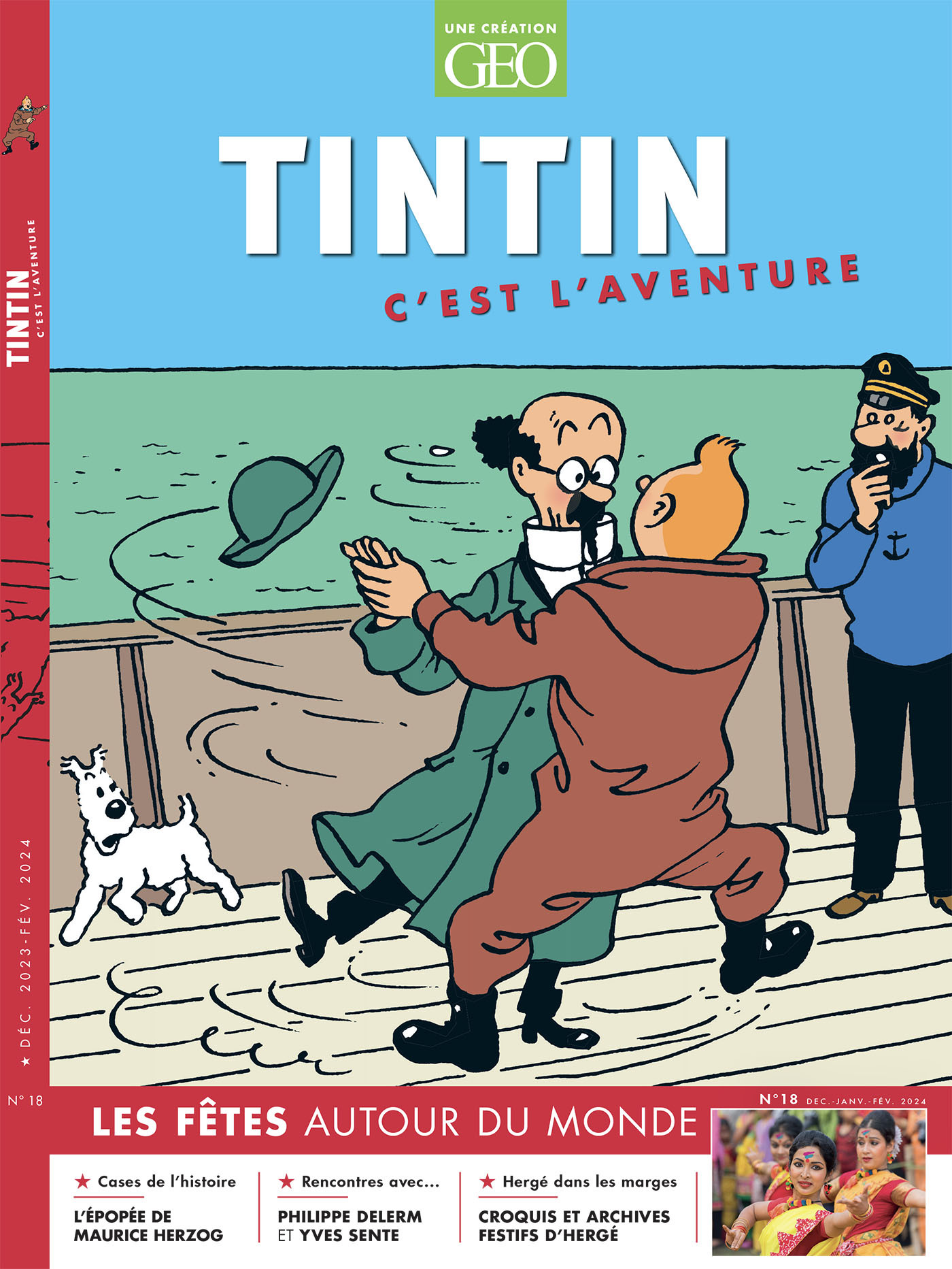 Tintin c'est l'aventure n°18 - Les fêtes autour du monde