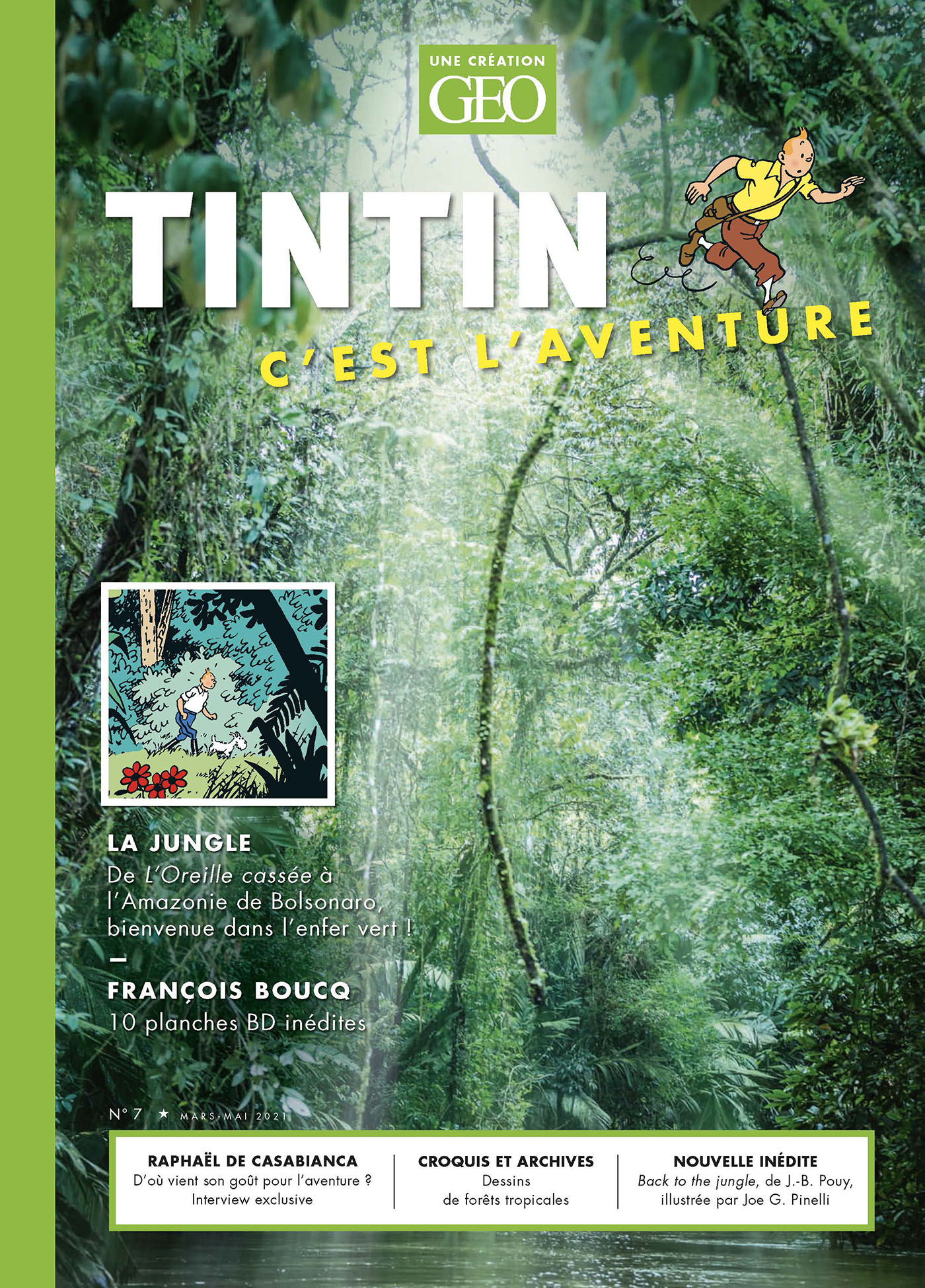 Tintin c'est l'aventure n°7 - La Jungle