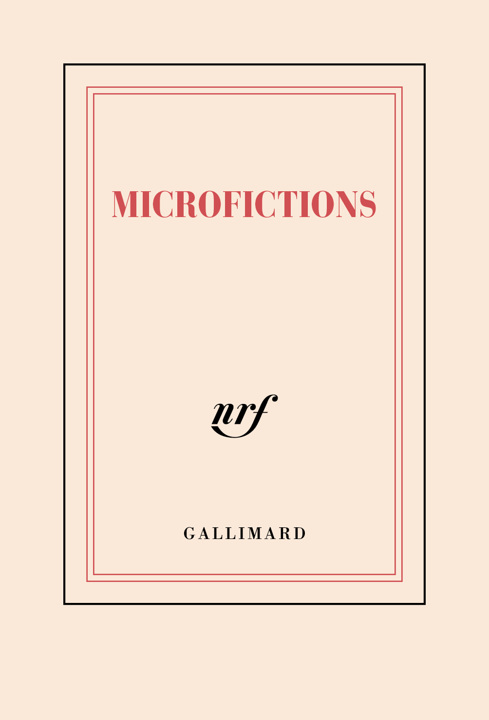 Carnet poche "Microfictions" (papeterie)