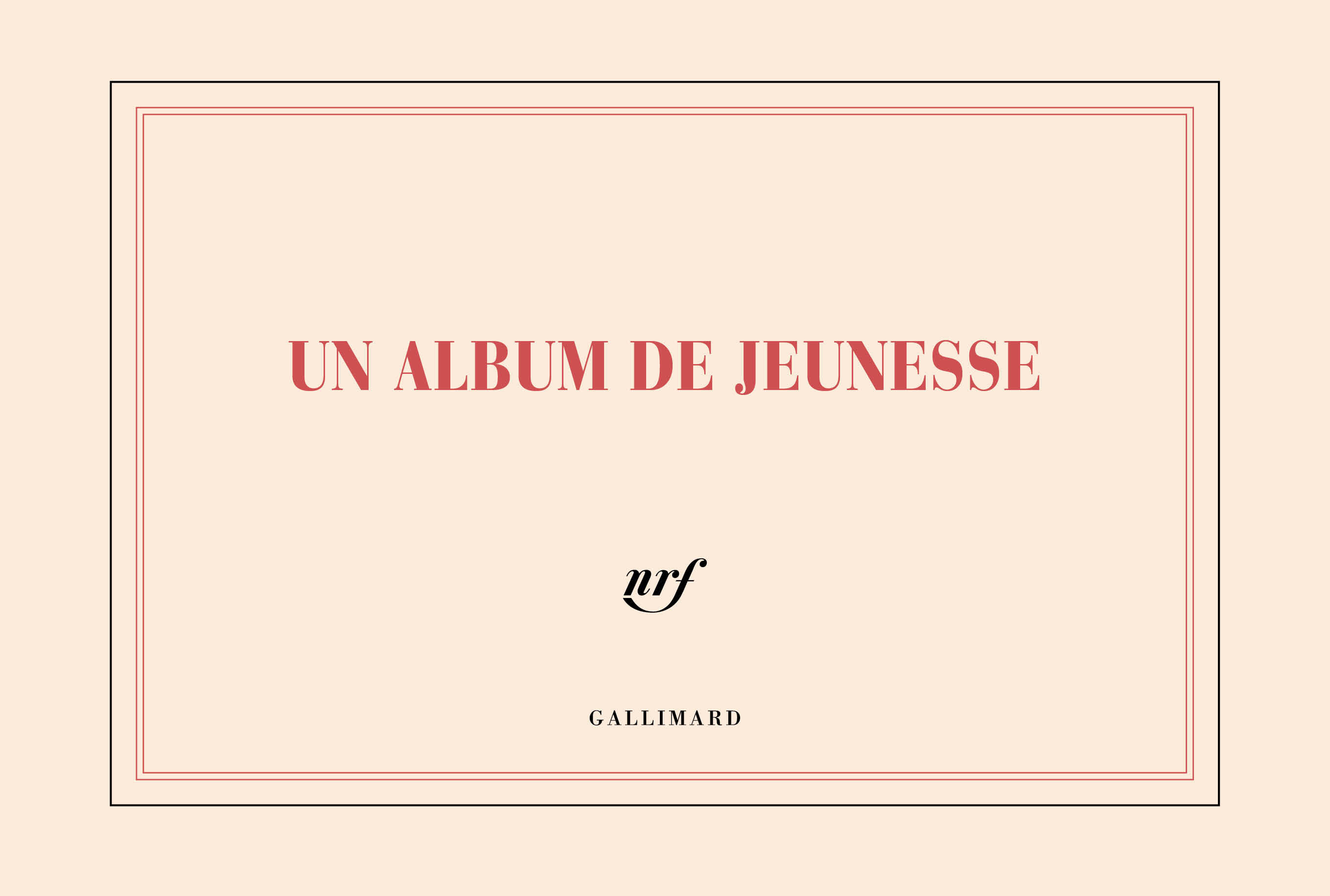 Carnet de dessin "Un album de jeunesse"