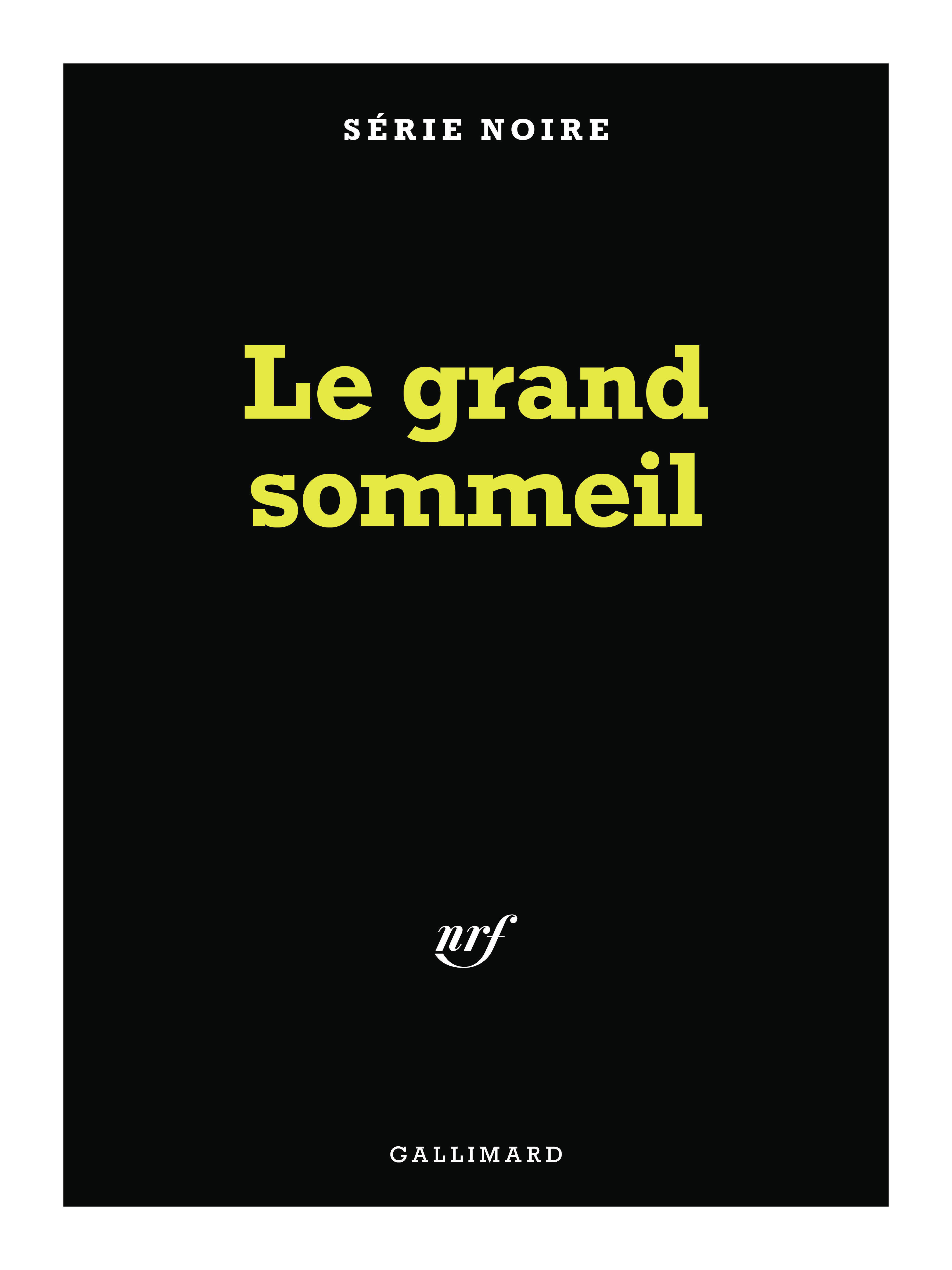 Planche Série Noire Le Grand Sommeil