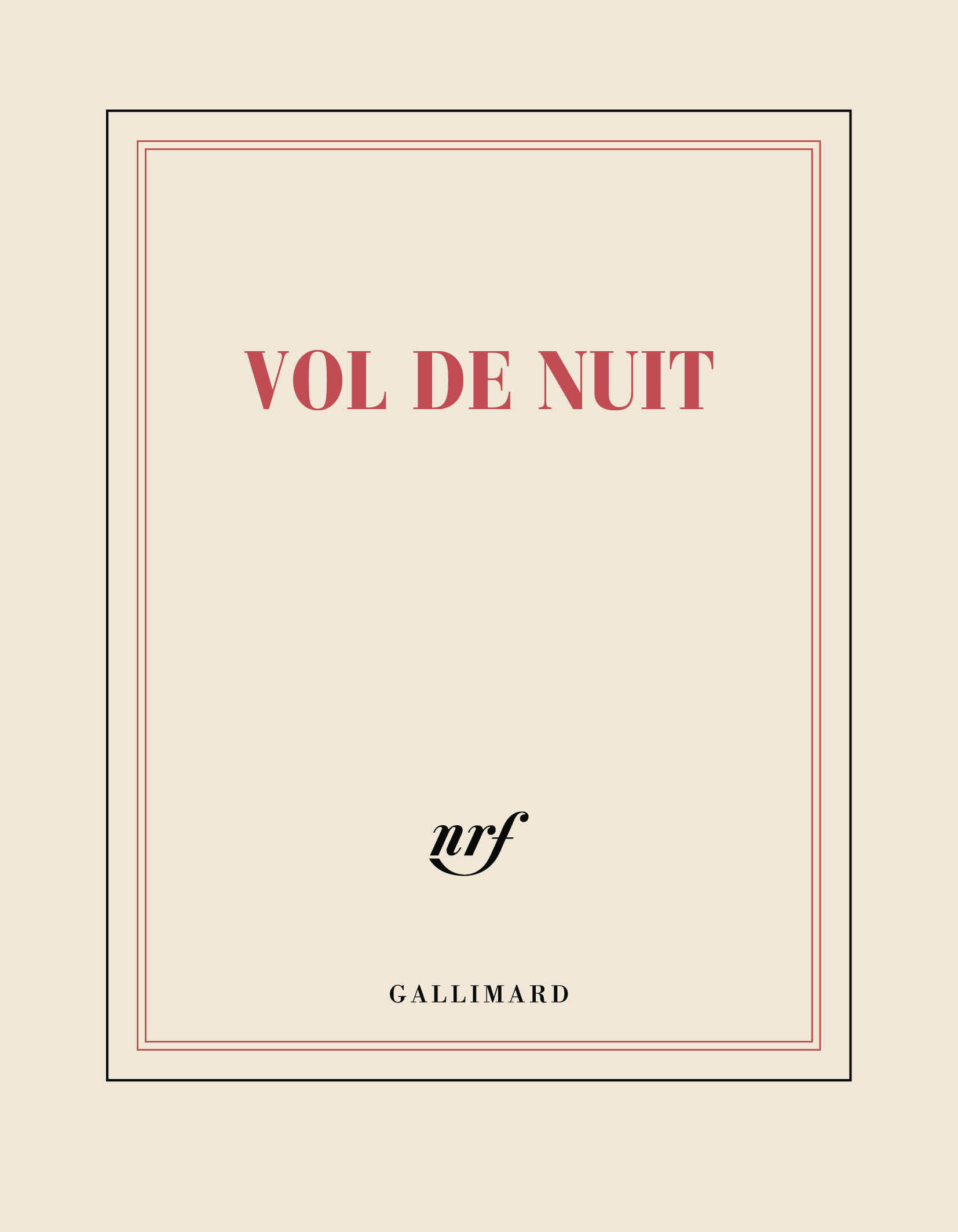 Carnet carré "Vol de nuit" (papeterie)