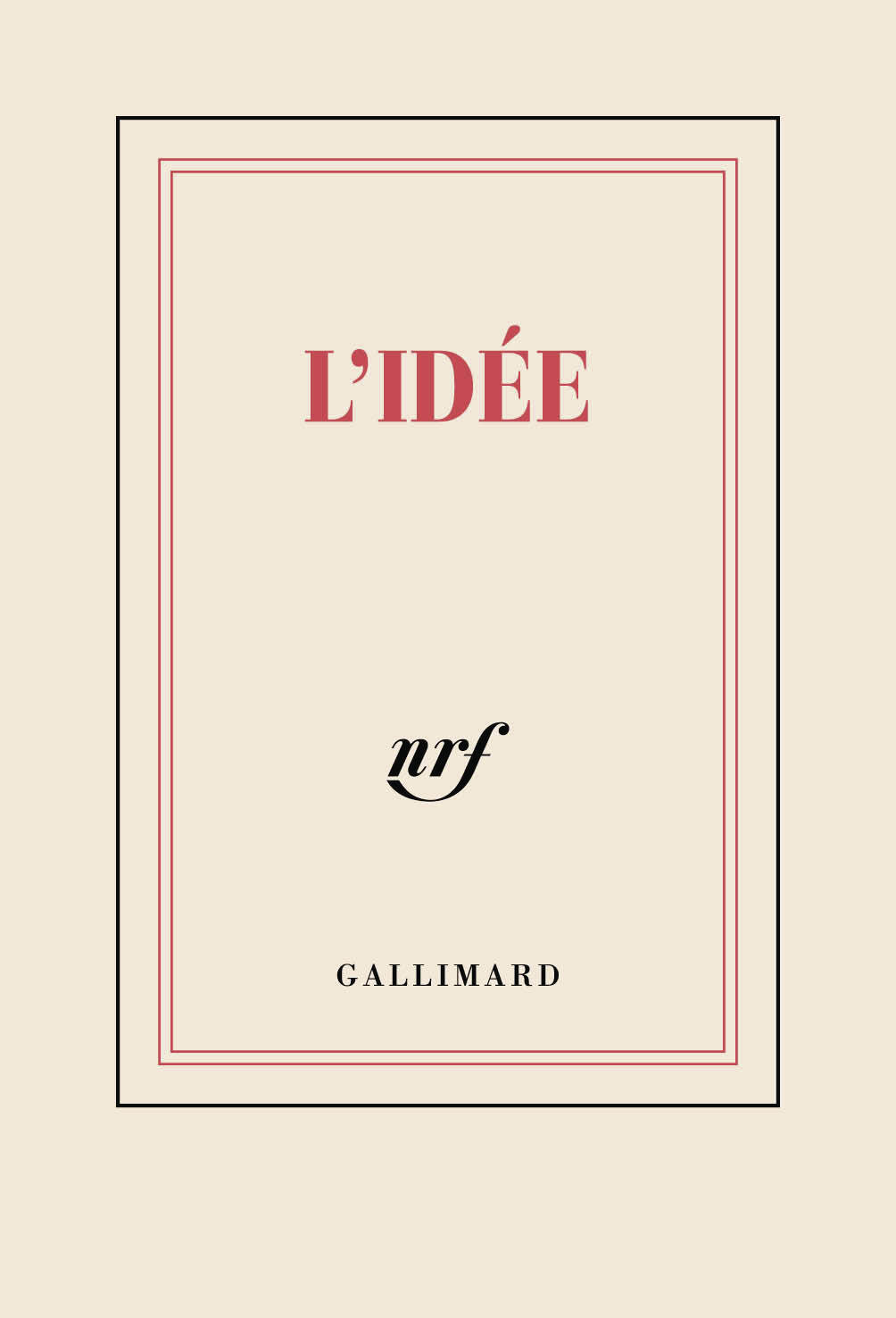 Carnet poche "L'idée" (papeterie)