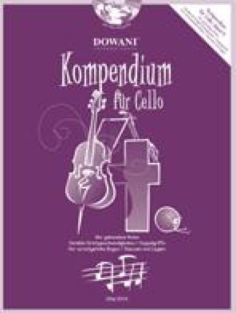 JOSEF HOFER : KOMPENDIUM FUR CELLO VOL. 4 - VIOLONCELLE - RECUEIL AVEC CD