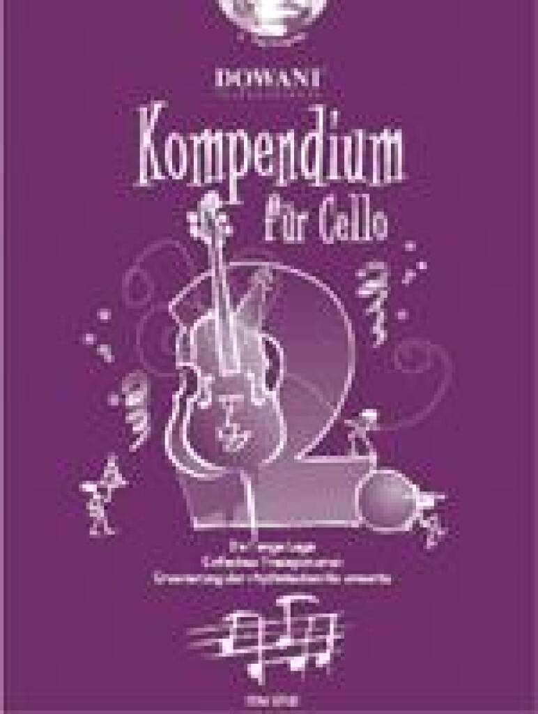 JOSEF HOFER : KOMPENDIUM FUR CELLO VOL. 2 - VIOLONCELLE - RECUEIL AVEC CD
