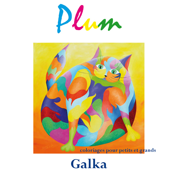 Plum, livre de coloriage