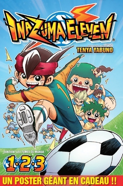 Coffret Inazuma Eleven (tome 1 à tome 3 + poster)